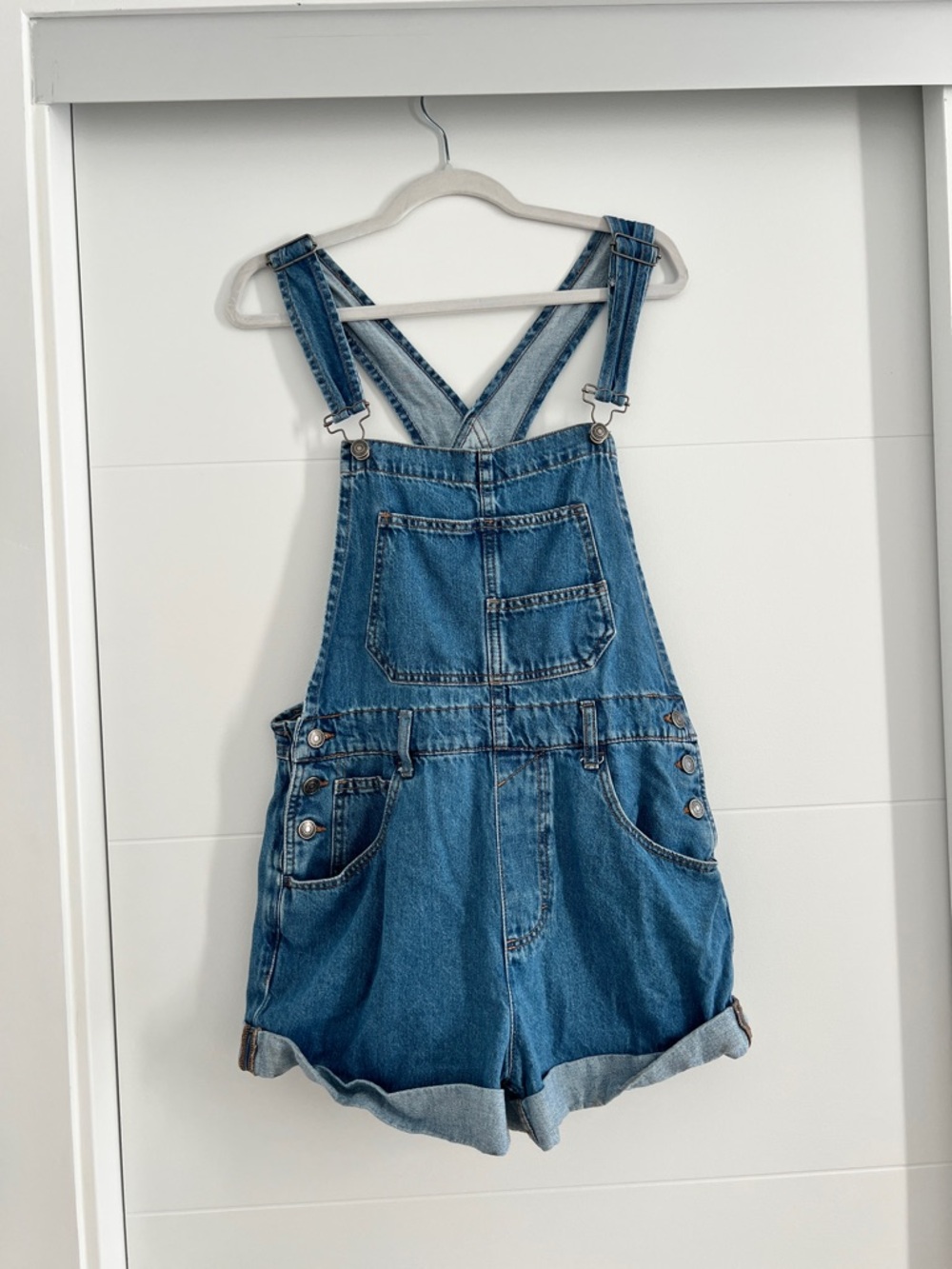 Free People We The Free Ziggy Shortalls - Picture 2 of 4